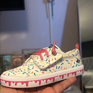 Sperry Kids Rainbow Sprinkle Ice Cream Sneaker